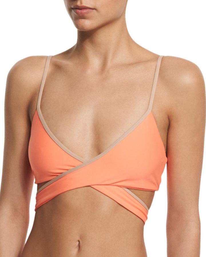 Costa Fiesta Chloe Crisscross Swim Top,