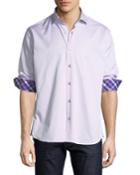 Shaped-fit Diamond-jacquard