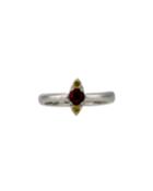 Pasquale Bruni 18k White Gold Triple-sapphire Ring, Size