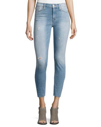 Nico Skinny-fit Distressed Jeans,