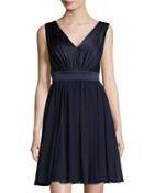 Sleeveless Chiffon Cocktail Dress