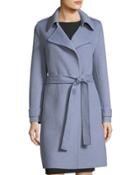Alexis Wool-blend Belted Trench Coat