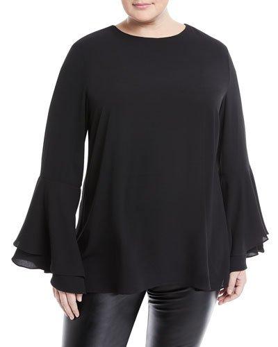 Bell-sleeve Tunic,