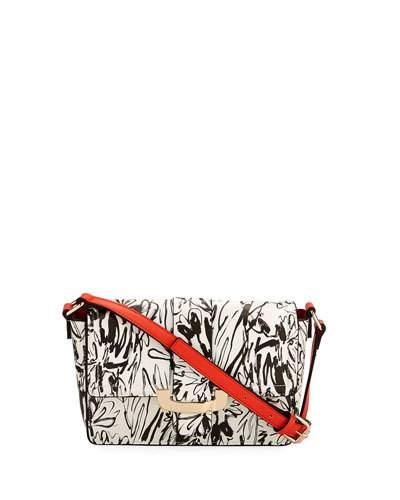 Ellen Floral-print Crossbody Bag