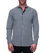 Men's Einstein Shaped Sport Shirt - Check