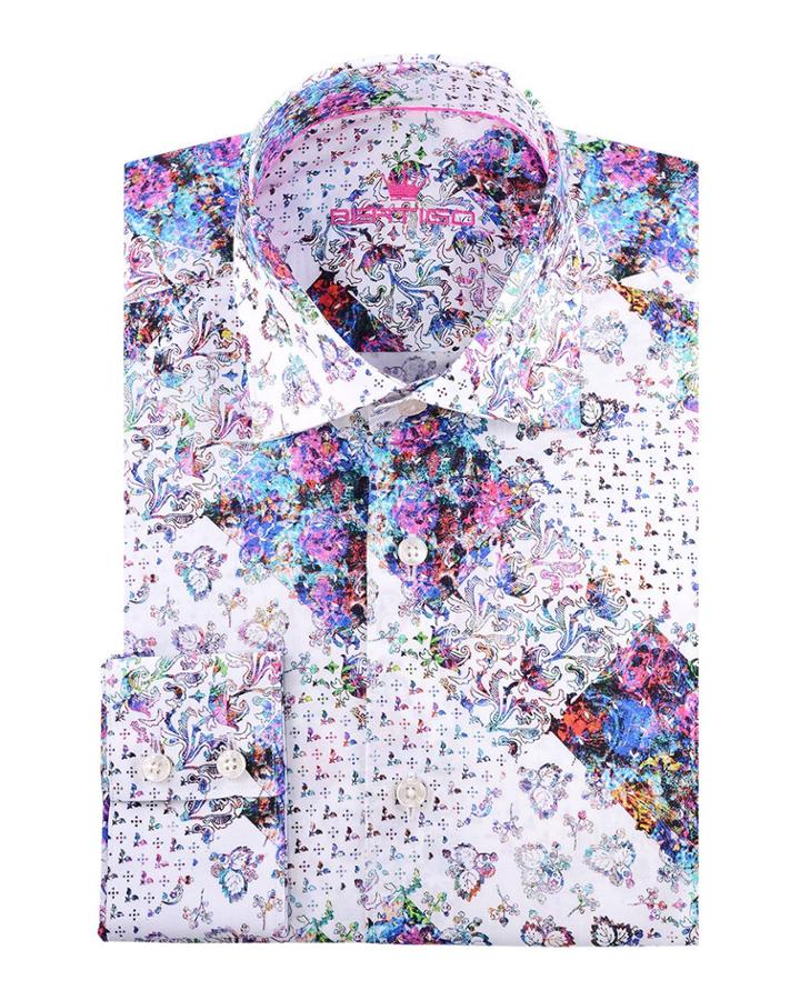 Men's Kuba Multicolor Paisley Graphic