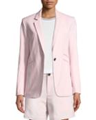 Ridley One-button Wool-stretch Blazer