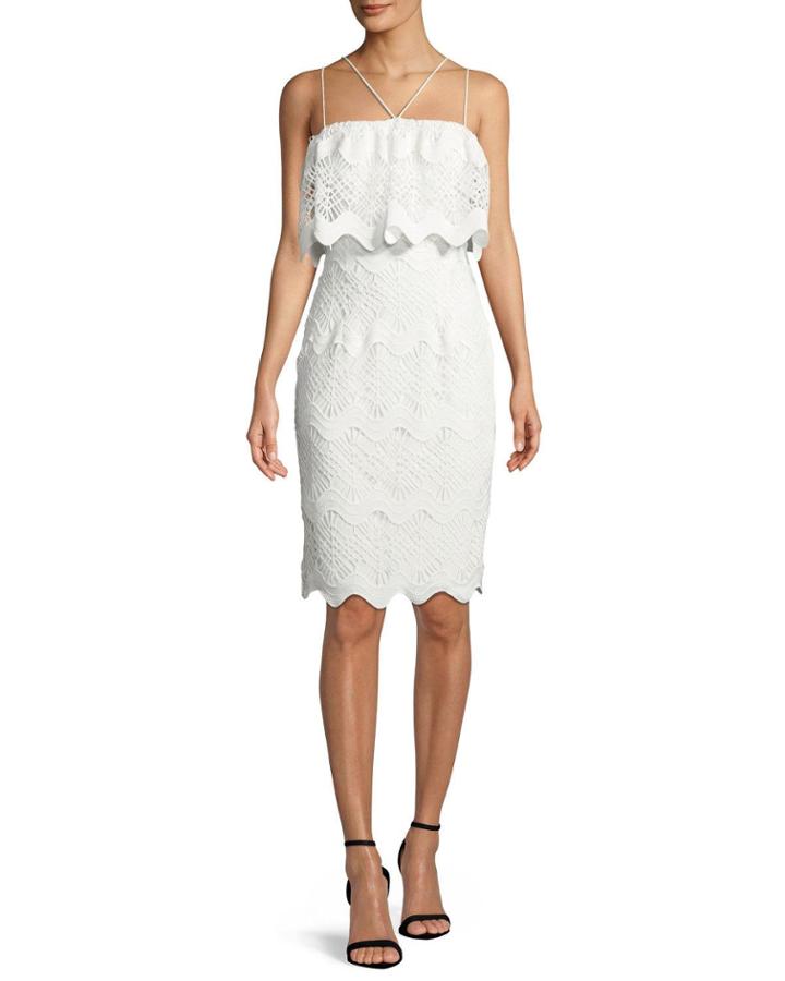 Gwendolyn Scalloped Lace Cocktail
