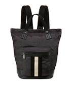 Crowley Nylon Tote-backpack With Bally