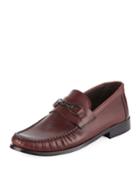 Men's Praline Leather Slip-on Bit