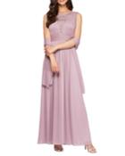 Embellished Sleeveless Gown With