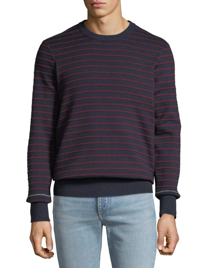 Men's Sam Striped Crewneck