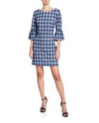 Printed Bell-sleeve