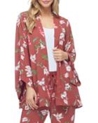 Floral Bell-sleeve Kimono