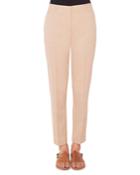 Colin Straight-leg Cotton-silk Gabardine Pants