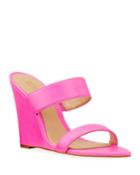 Soraya Leather Wedge