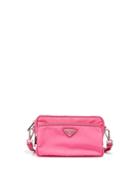 Preowned Tessuto Nylon Sporty Crossbody Bag
