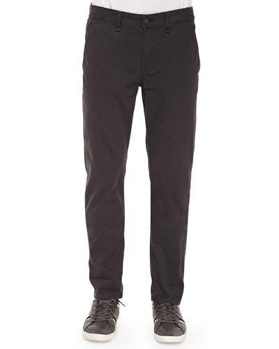 Standard Issue Four-pocket Relaxed Trousers, Charcoal