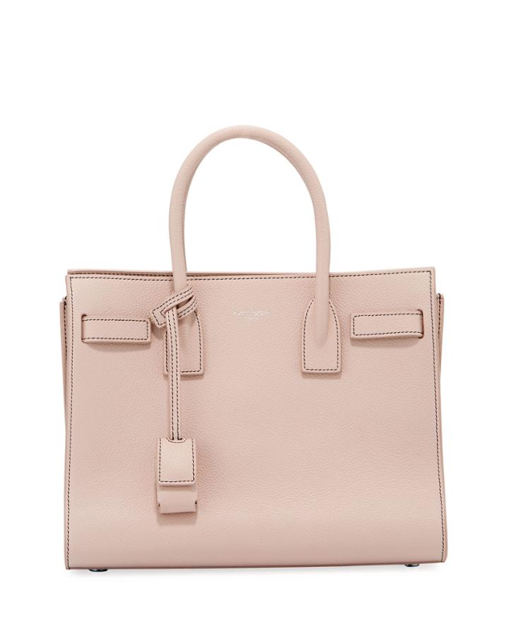 Sac De Jour Leather Tote Bag