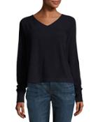 Cashmere Long-sleeve V-neck
