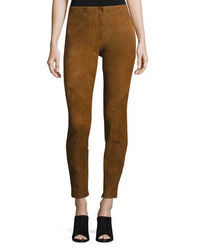 Suede Zip-cuff