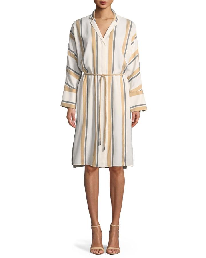 Calleigh Vienna Stripe Duster Dress