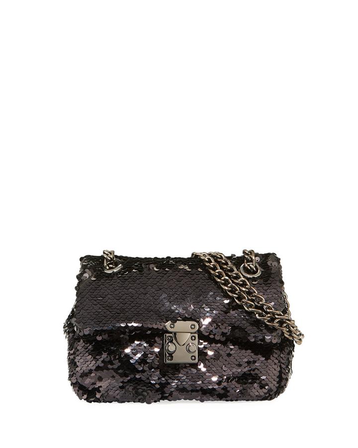 Vanessa Mini Sequin Crossbody Bag