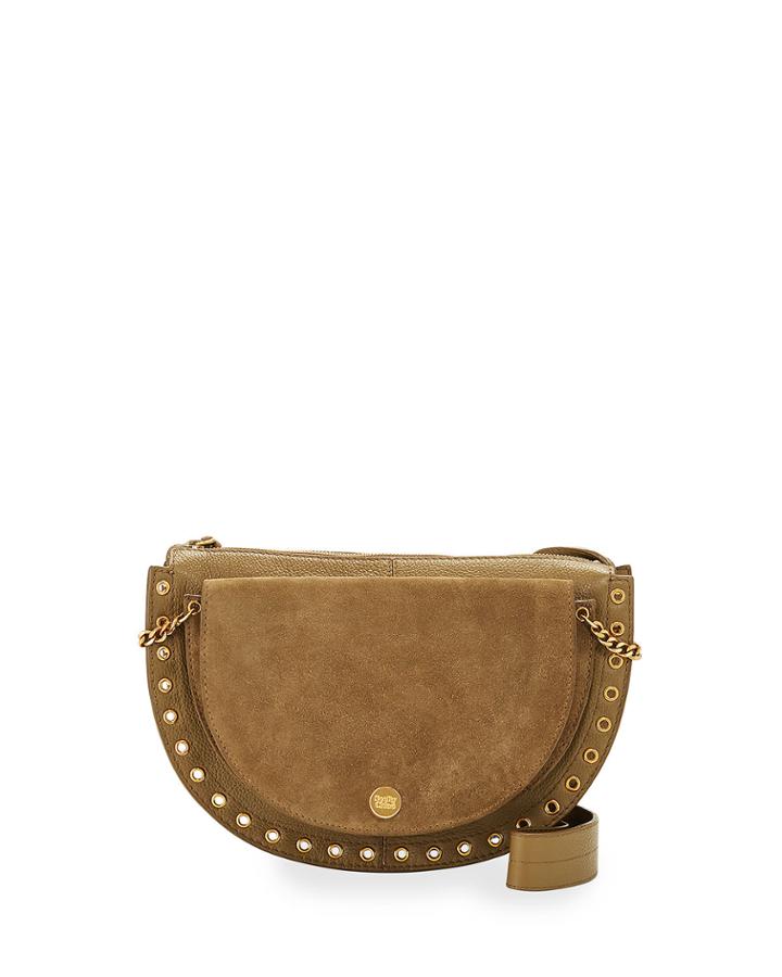 Kriss Mixed Leather Grommet