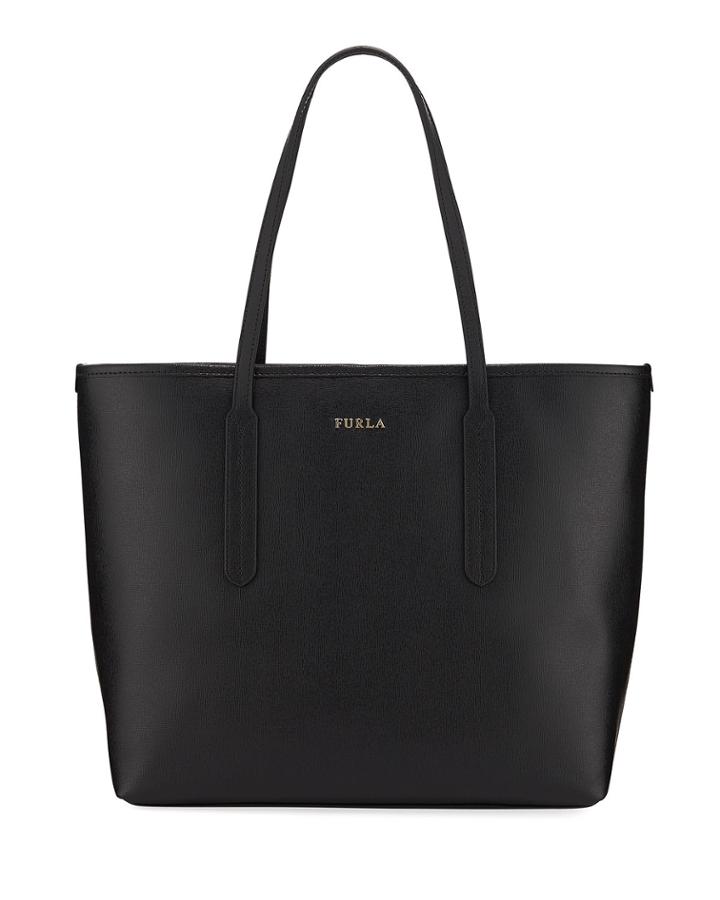 Ariana Medium Leather Tote Bag