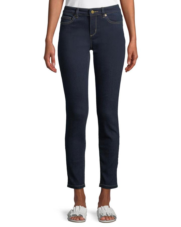 Mid-rise Skinny Jeans, Indigo