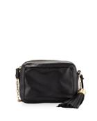 Tulie Snake-embossed Crossbody Bag