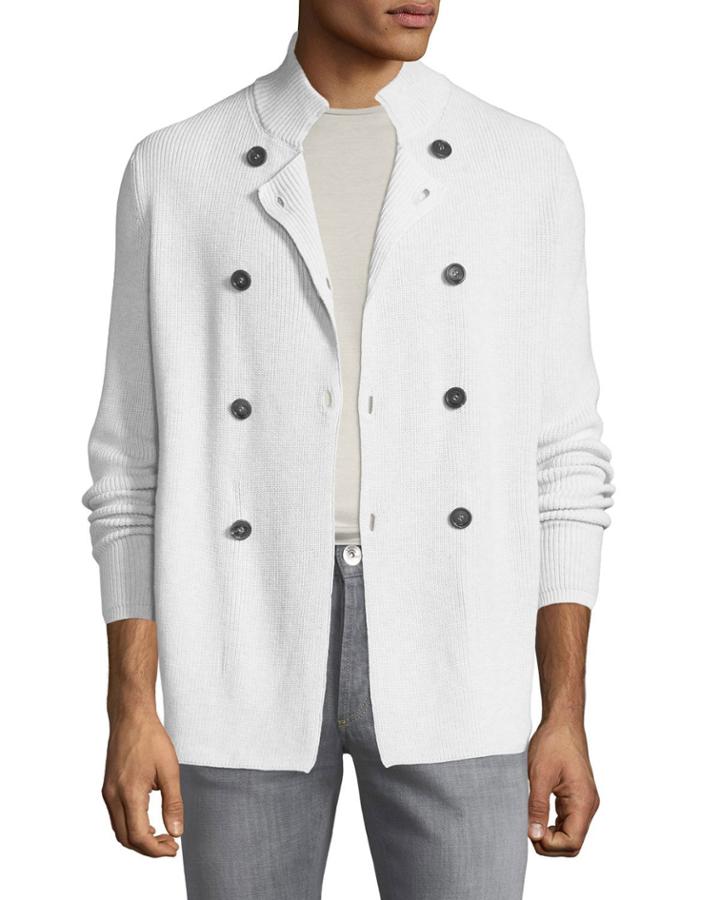 Men's Double-breasted Cardigan