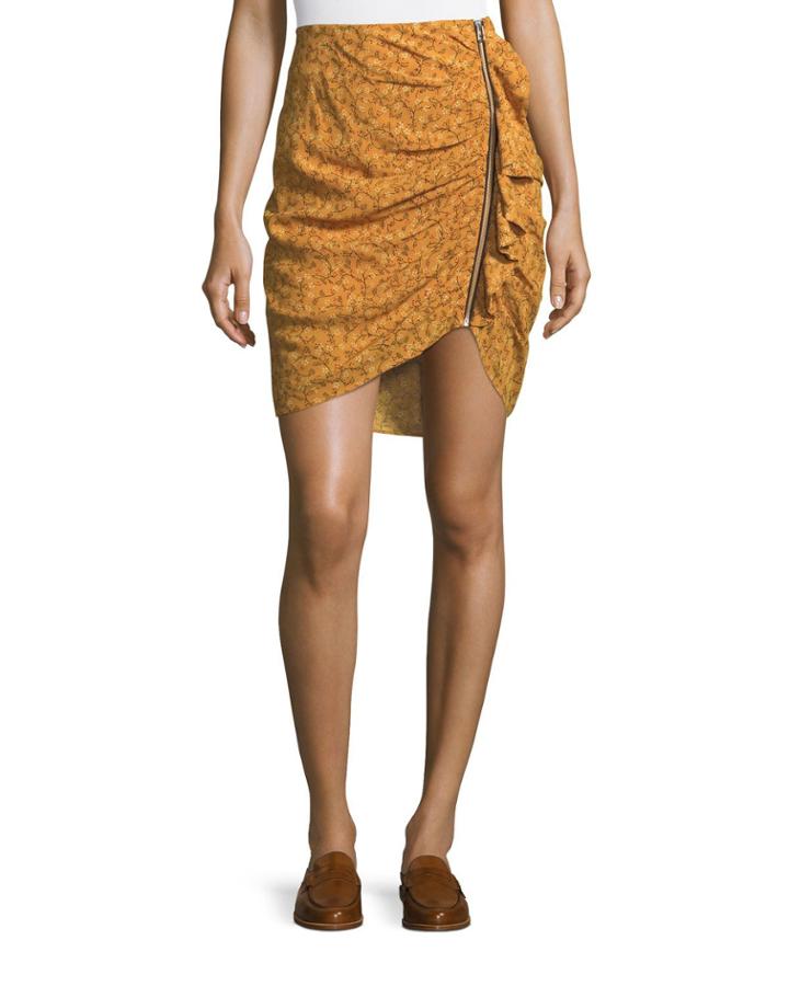 Spencer Ruched Zipper