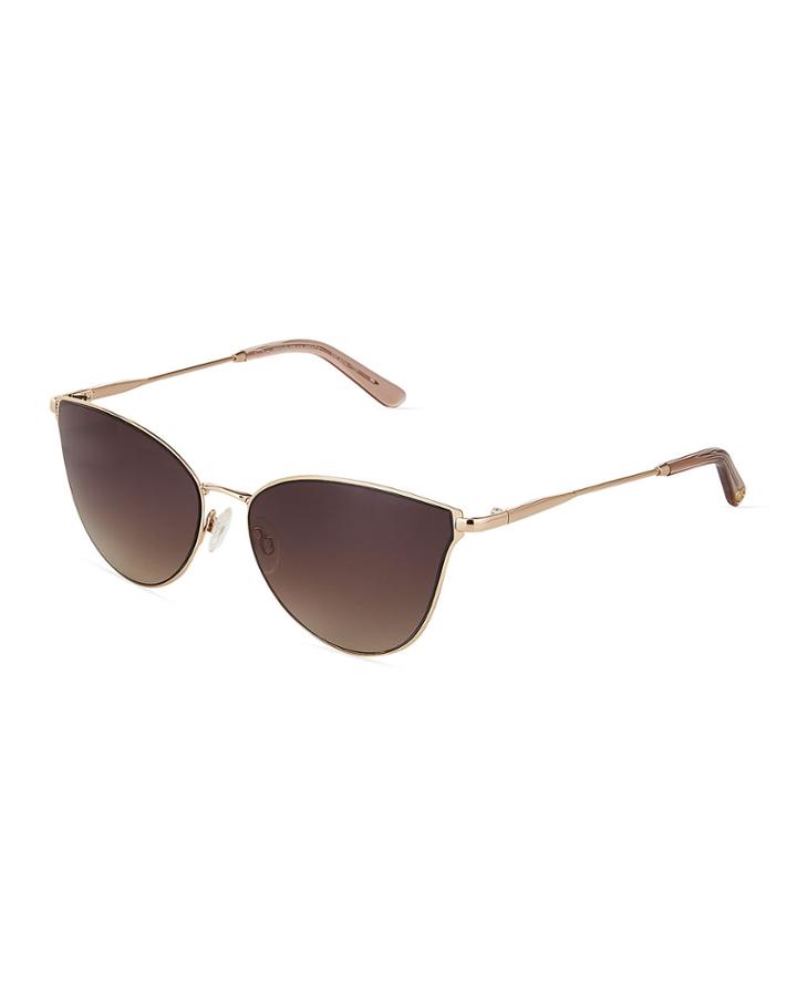 Metal Rounded Cat-eye