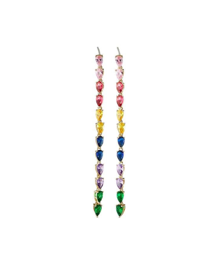 Rainbow Drop Earrings