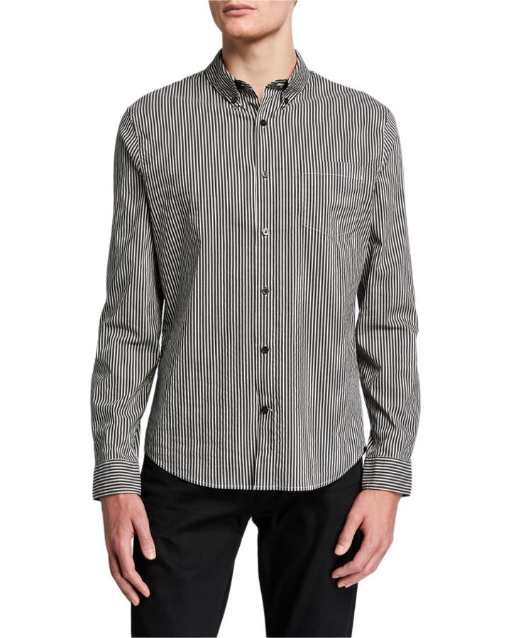 Men's Bar Stripe Long Sleeve