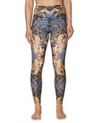 Mirrored Leopard Print Extra High-rise Ankle