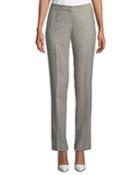 Stardust Wool Suiting Straight-leg Pants