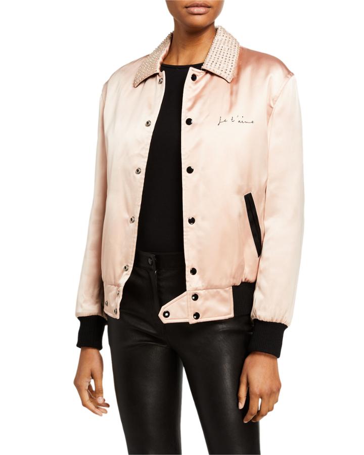 Je T'aime Satin Teddy Jacket