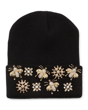 Flower And Bee Beanie