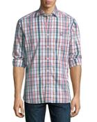 Plaid-print