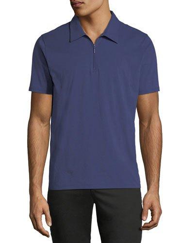Zip-up Polo