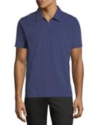 Zip-up Polo