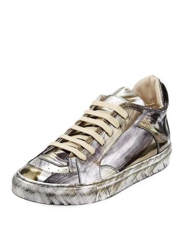 Mirrored Brush Low-top