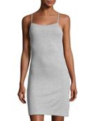 Double Tak Sleeveless Ribbed Jersey Dress