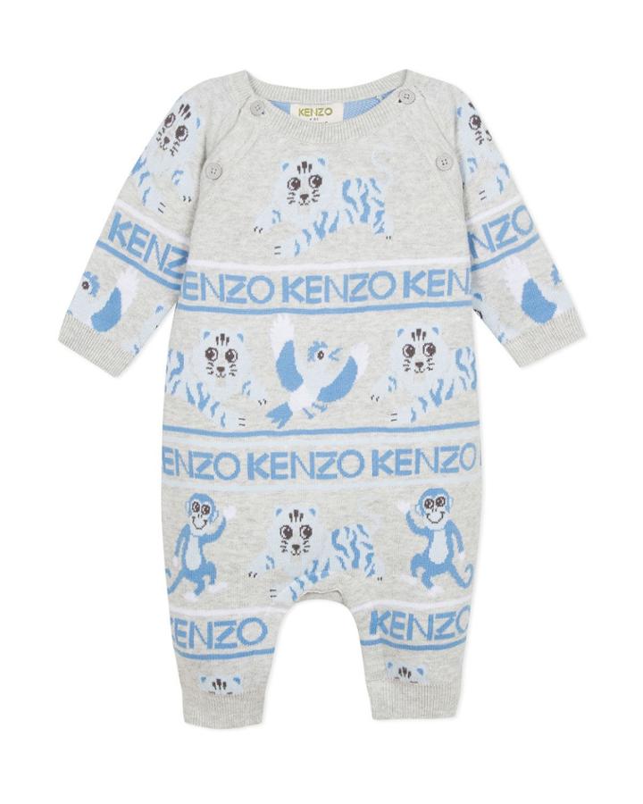 Monkey & Tiger Knit Coverall, Size