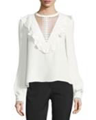Illusion Ruffle & Lace