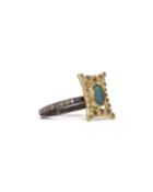 Armenta Old World Opal & Champagne Diamond Stacking Ring, Women's