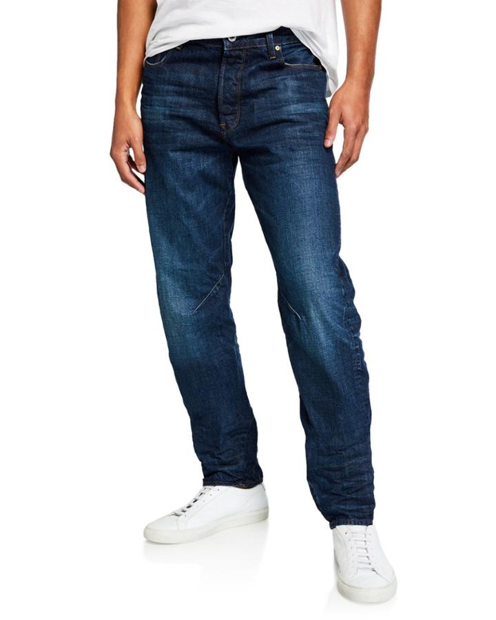 Men's Arc Relaxed-fit Tapered Higo Denim Jeans
