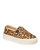 Bondi Leopard-print Calf Hair Slip-on
